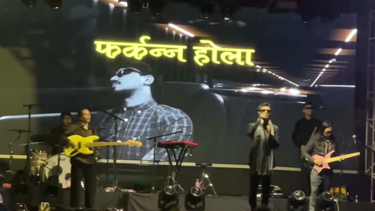 FARKANNA HOLA  (live performance) #johnandthelocals  at Bajhapatan Pokhara.
