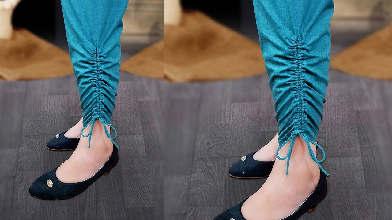 ✅🌙Eid Special Ladies Churidar Trouser Banane Ka Tareeqa | Full Tutorial