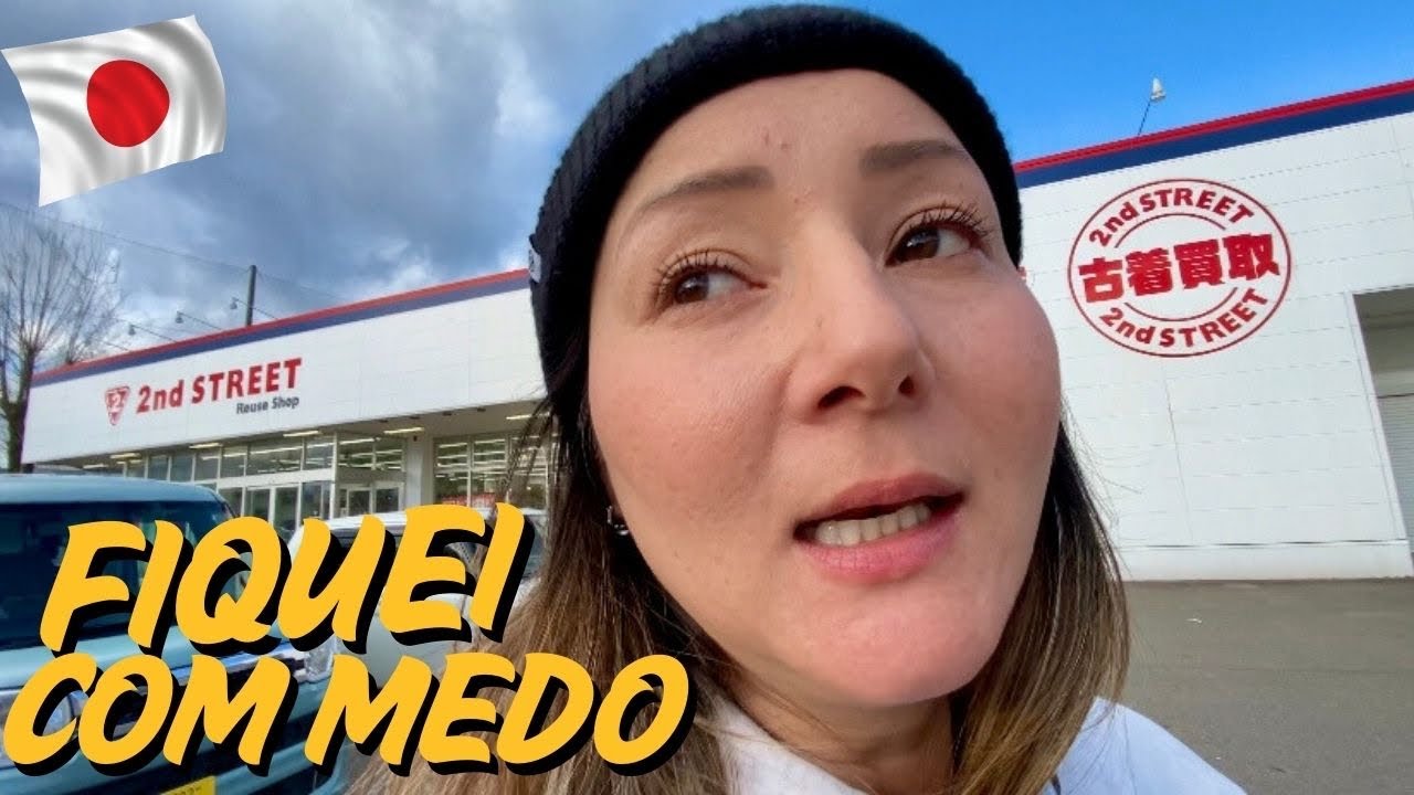 FUI ABORDADA POR UM HOMEM NA LOJA DE USADOS AQUI NO JAPÃO 😨