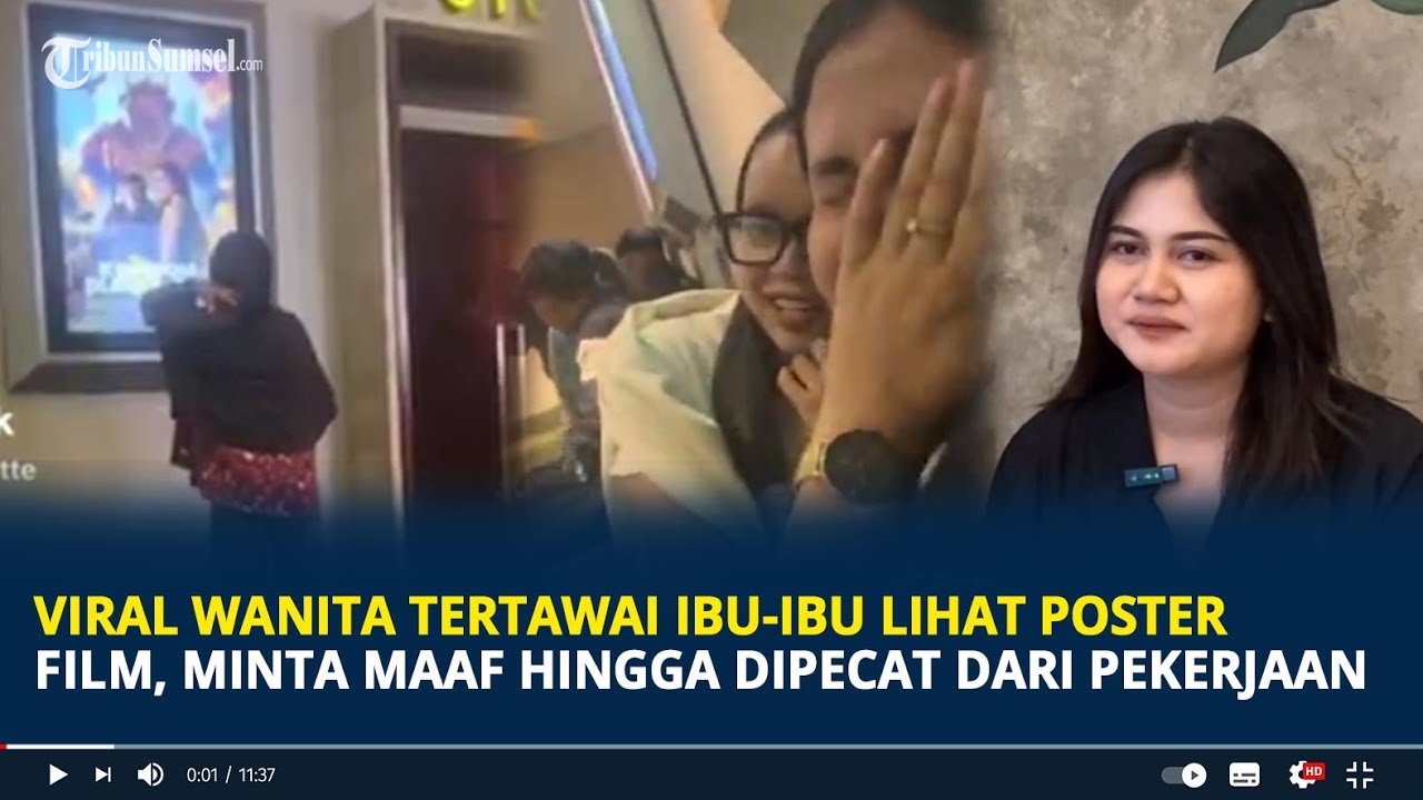 Viral Wanita Tertawai Ibu-ibu Lihat Poster Film, Minta Maaf Hingga Dipecat dari Pekerjaan