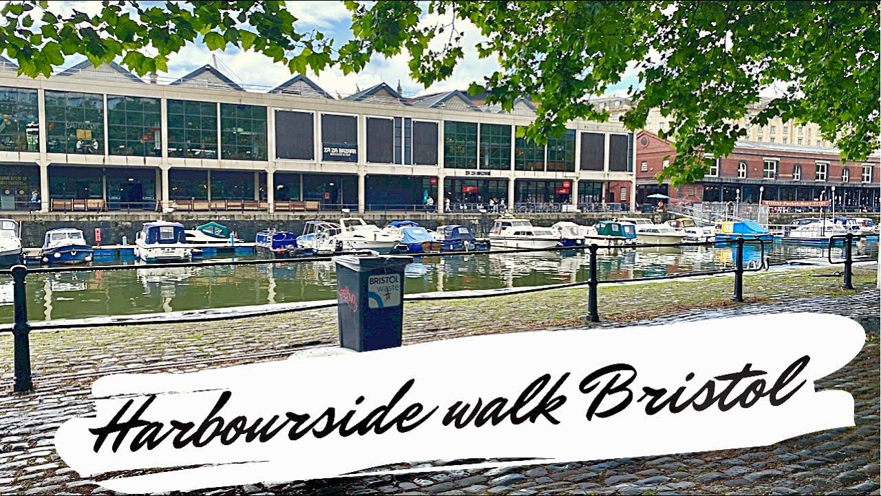 Bristol Walk in the Rain 🌧 | Bristol City Harbourside Walk