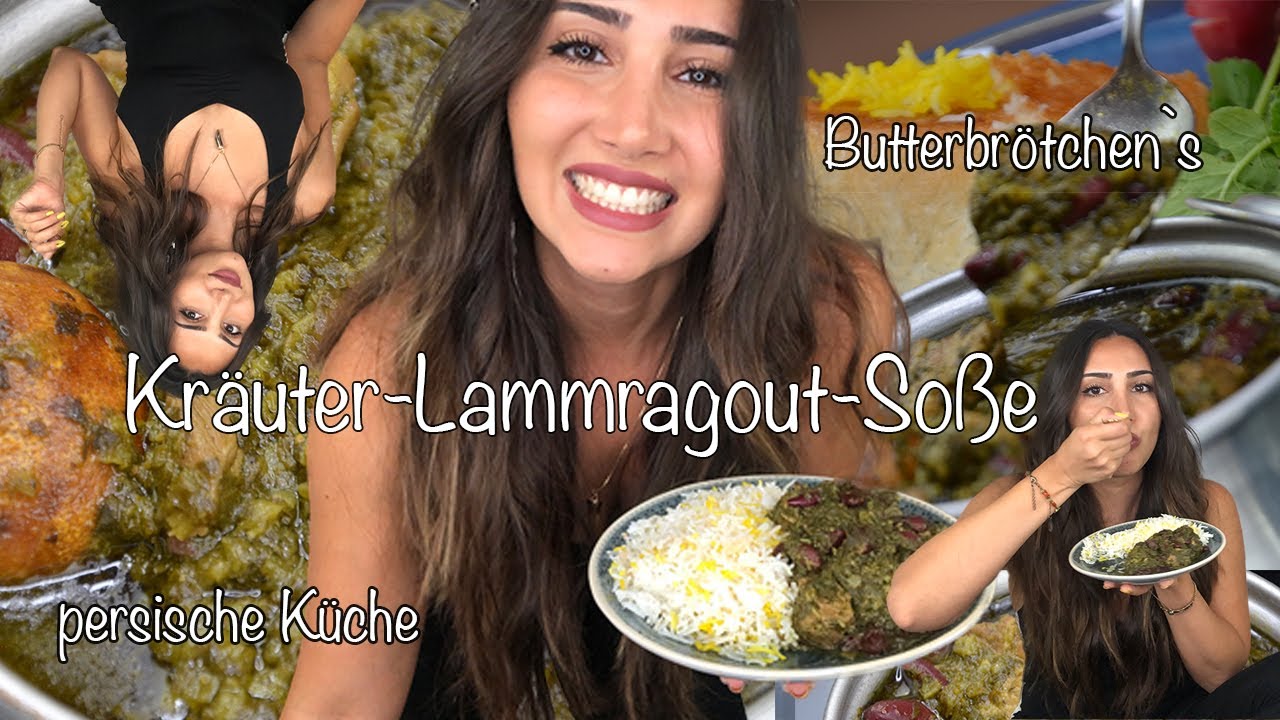 Aromatisch fruchtig und frisch | Ghormeh Sabzi Deutsch |  قورمه سبزی |Butterbrötchen