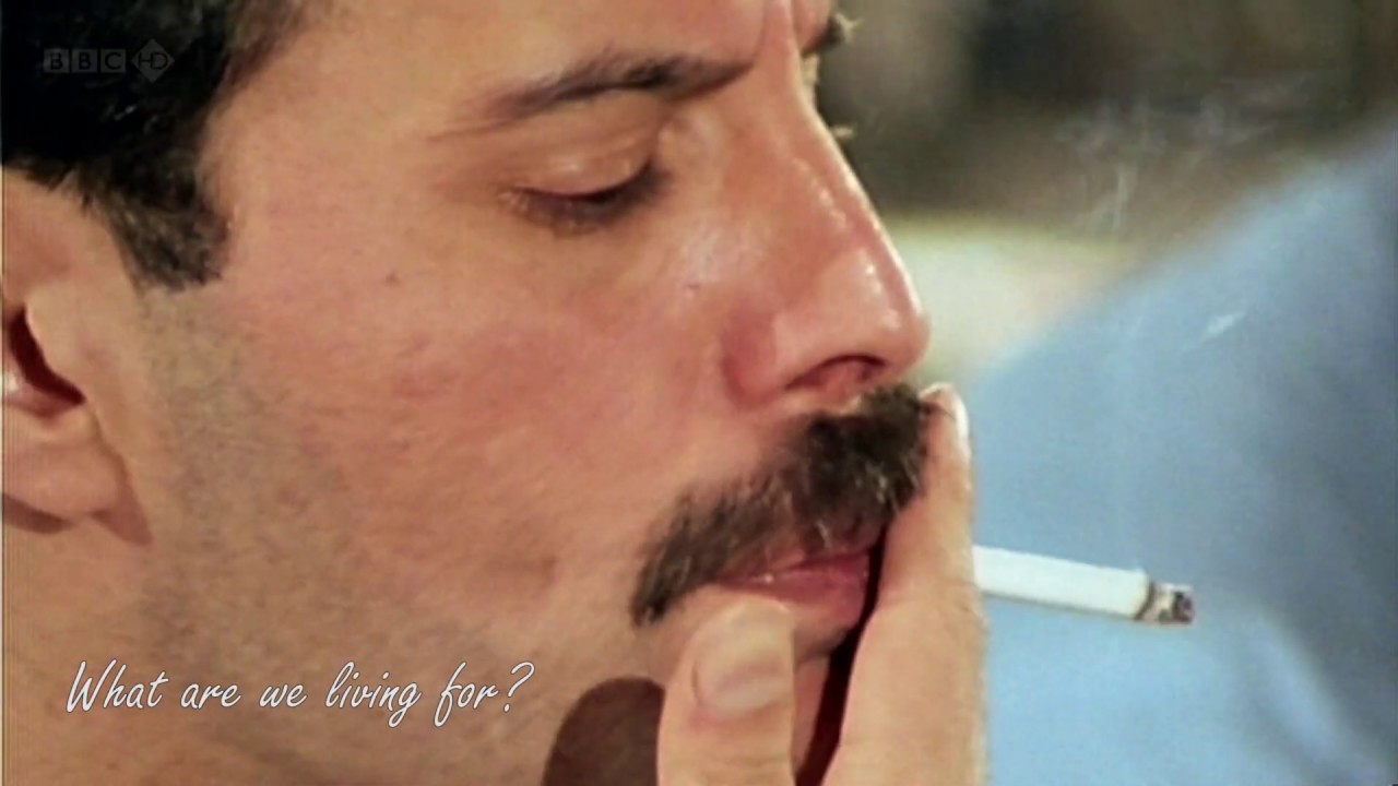 Queen - The Show Must Go On (with lyrics) &ndash; In memory of Freddie Mercury