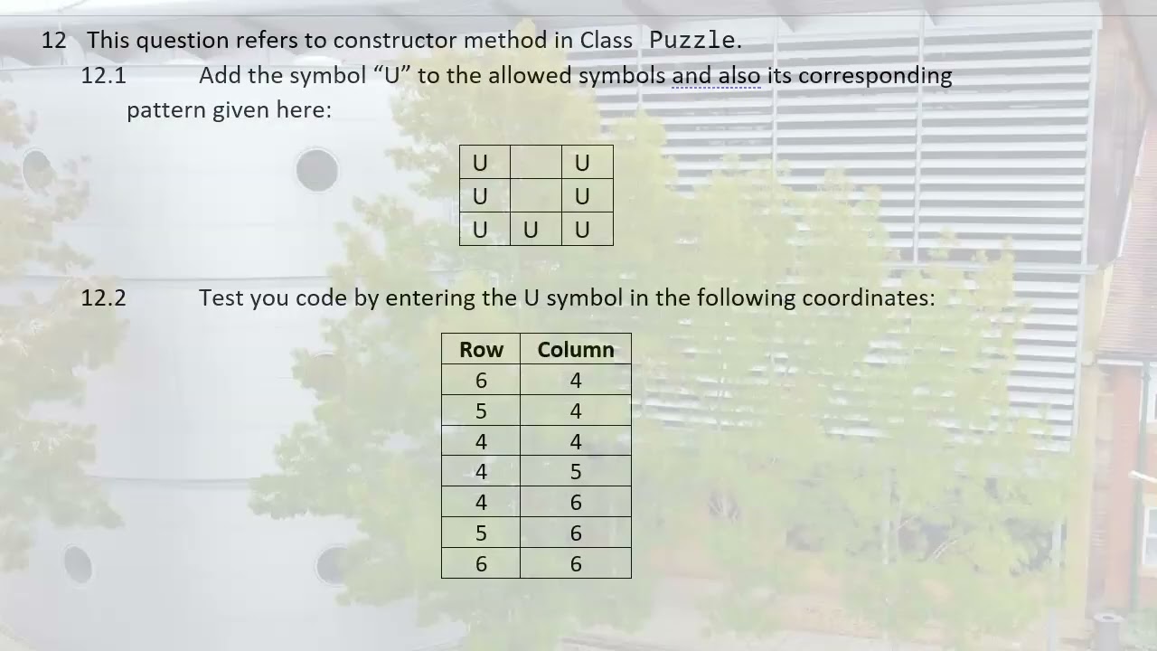 Symbol Puzzle Mock Section D Walkthrough