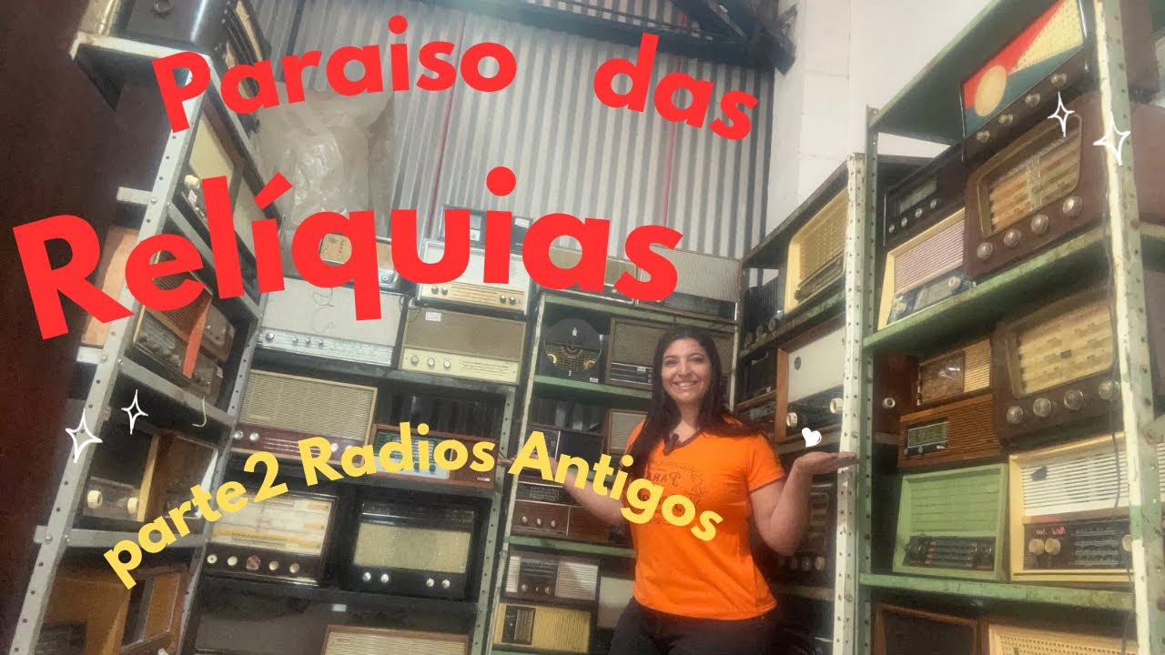Parte 2 chegou muitos Rádios Antigos e Funcionando