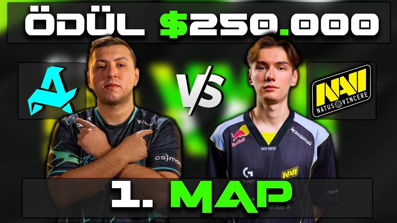 🏆 SONU KUPA OLSUN | AURORA 🆚 NAVI | ESL PRO LEAGUE SEASON 23 STAGE 2 | 1. MAP MIRAGE