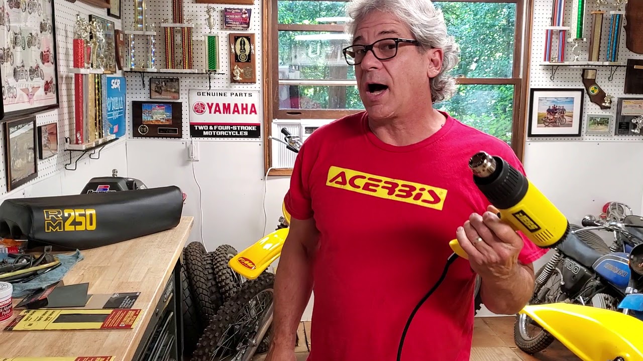 Dirt Bike Plastic Tank Restoration