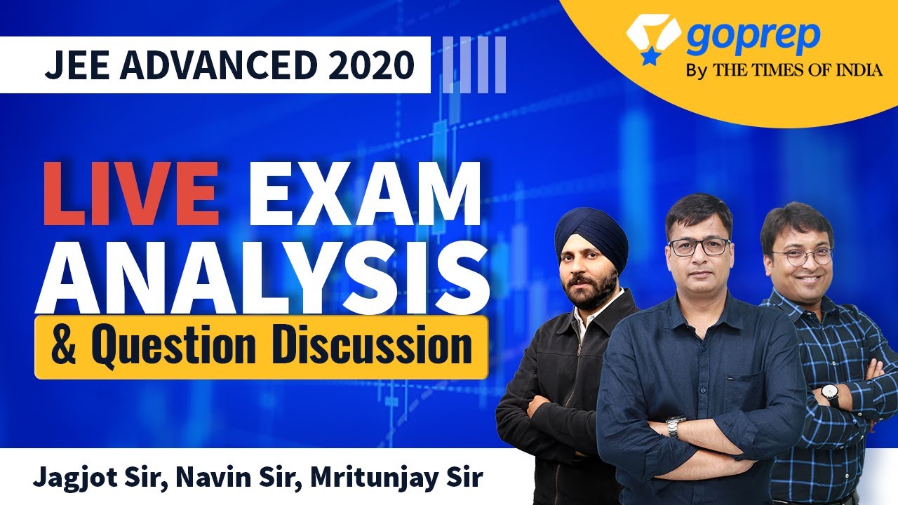 JEE Advanced 2020 Question Paper with Solution | JEE Advanced Paper Analysis 2020 &  Expected Cutoff