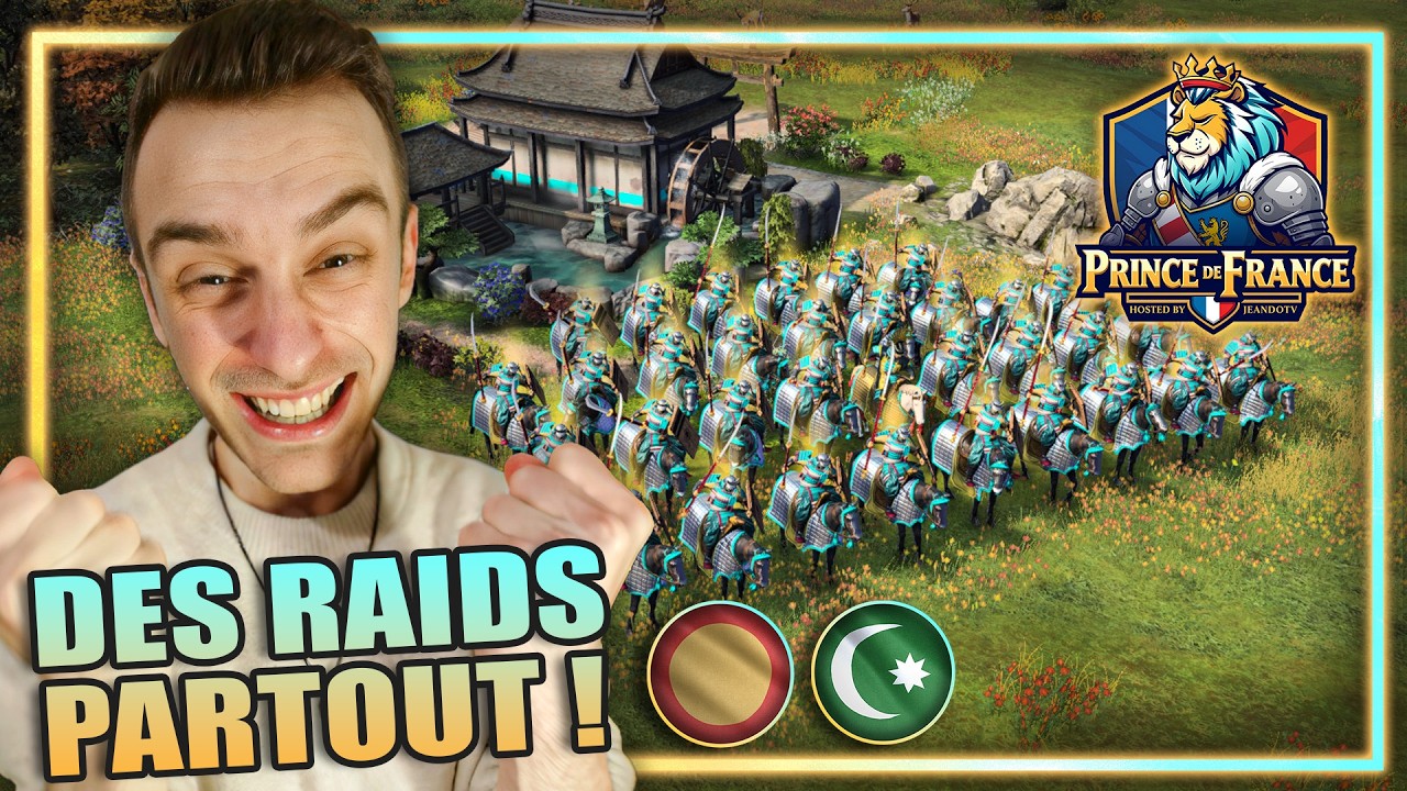 #1 Une game MAGNIFIQUE ! Lostki vs Cosmos - Prince de France - Qualifs - Cast Tournoi AOE 4