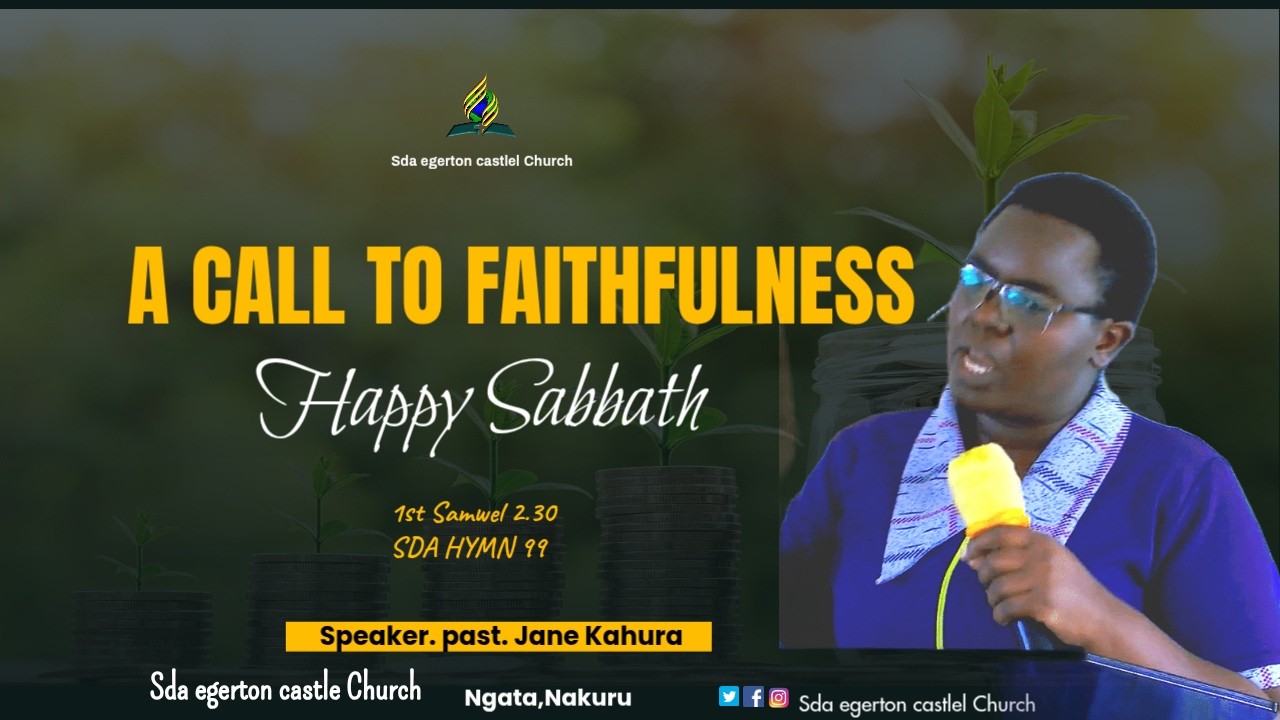 LIVE: \\ CHURCH SERVICE “A CALL TO FAITHFULNESS”  \ PASTOR JANE KAHURA