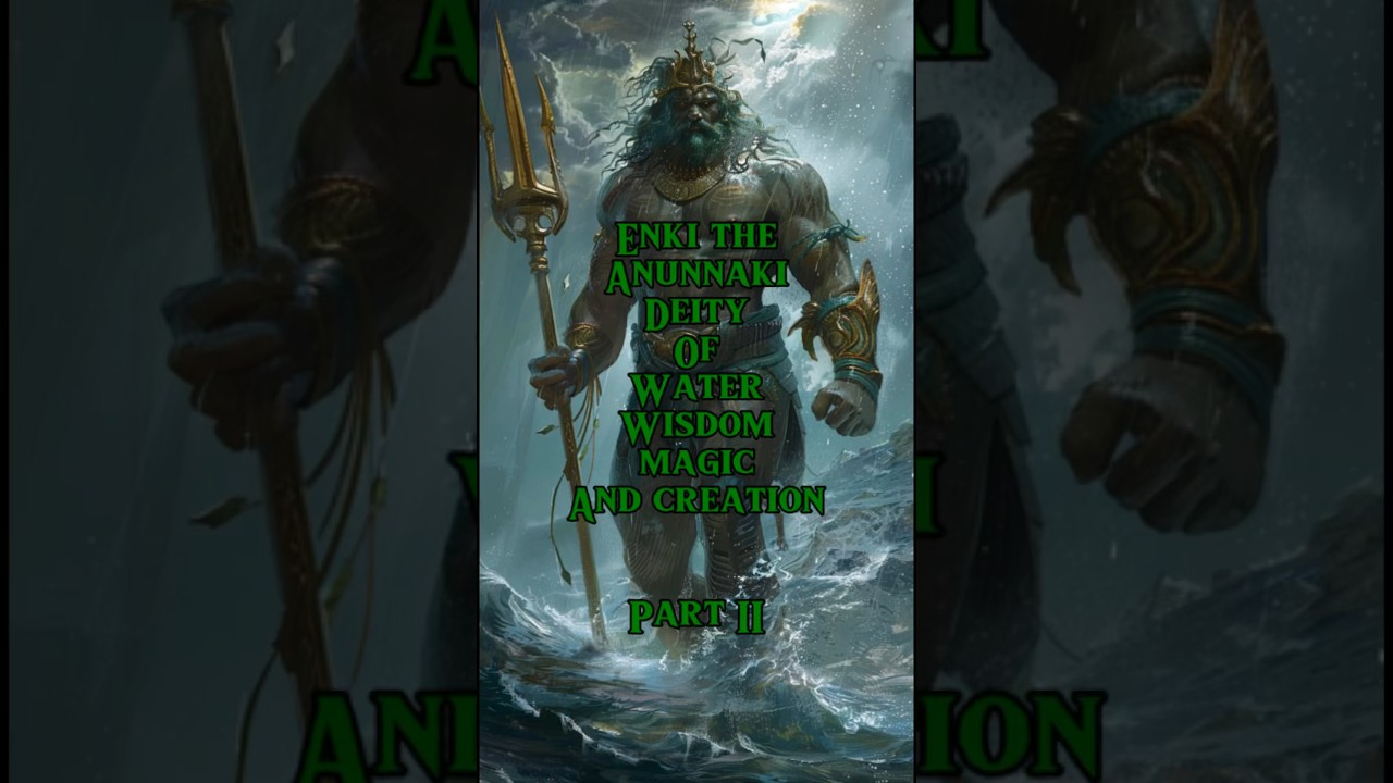 Enki the Anunnaki Deity of Water, Wisdom, Magic and Creation. Part 2! #history #historyfacts #facts