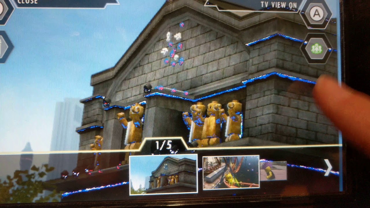 Lego City Undercover Glitch Wii U - Gamepad Graphics