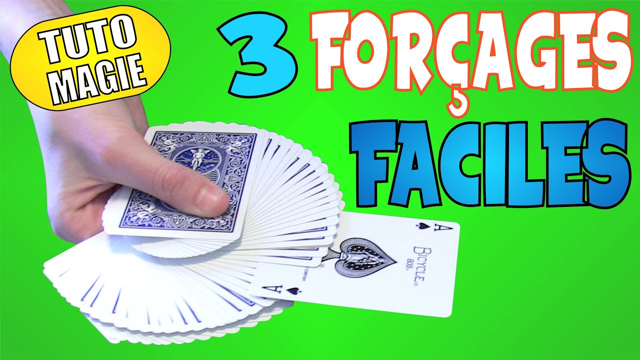 3 For&ccedil;ages de Cartes Faciles expliqu&eacute;s ! [TUTO MAGIE]