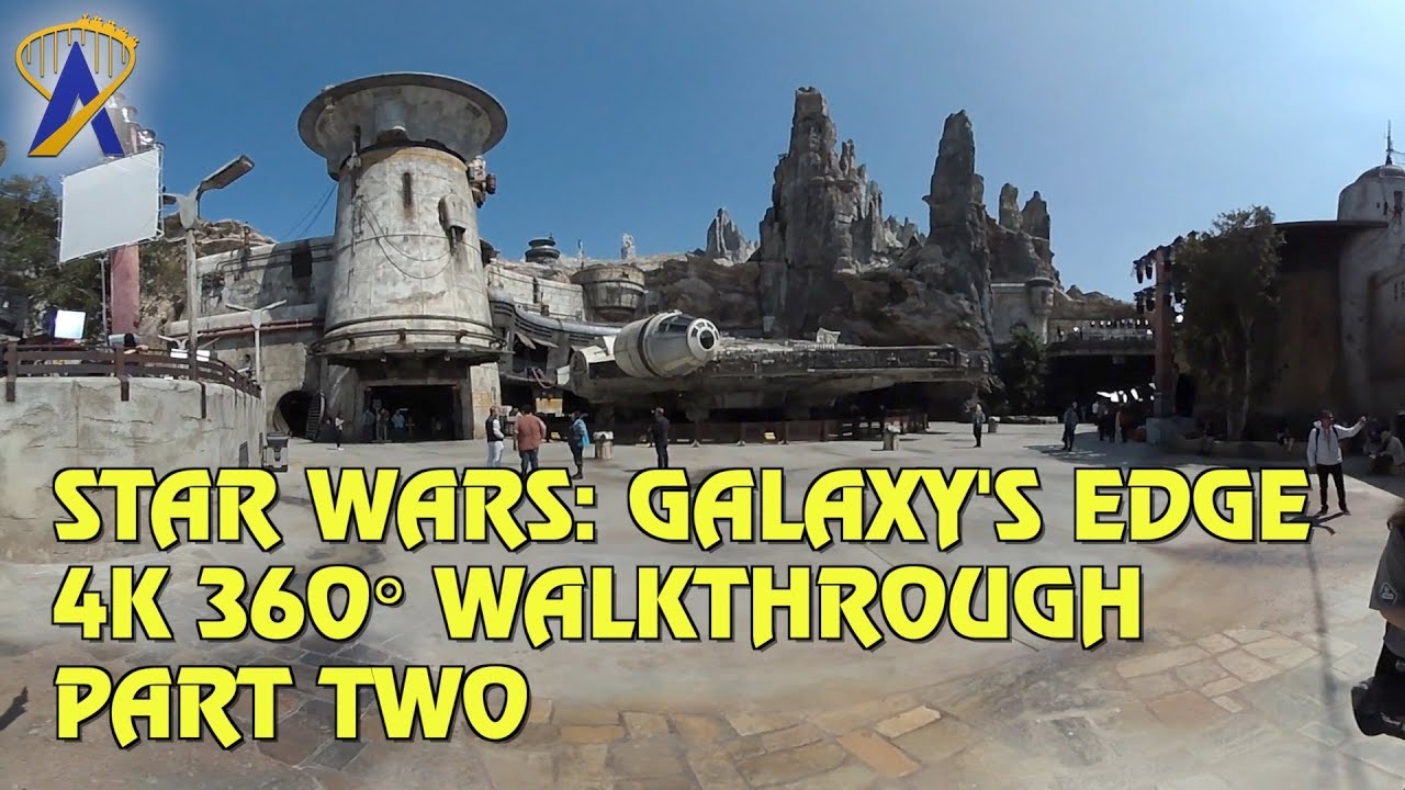 4K 360° VR Walkthrough of Star Wars: Galaxy's Edge - Part Two