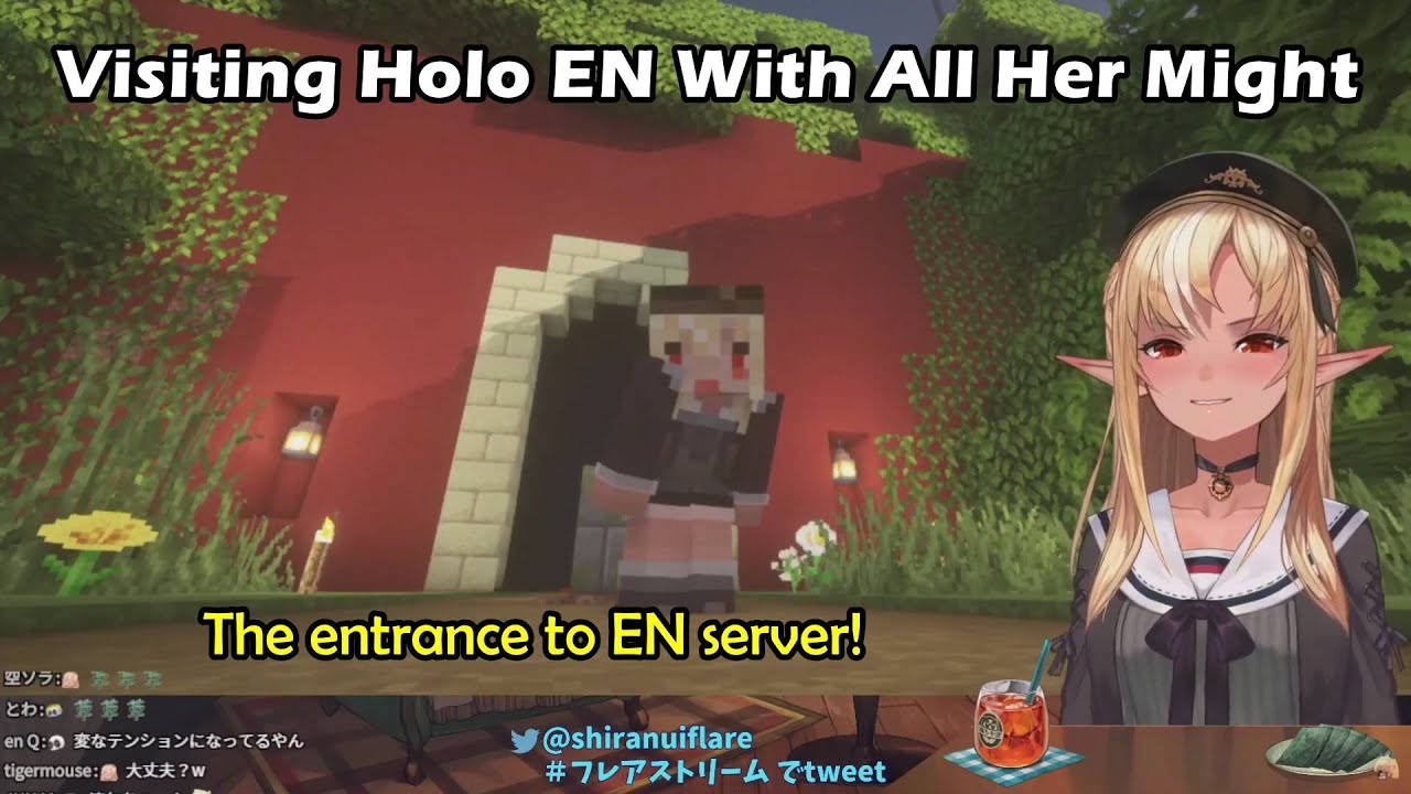 Flare Prepares For Her Visit To HoloEN Server And Enjoys Her Visit Despite Being Nervous At First