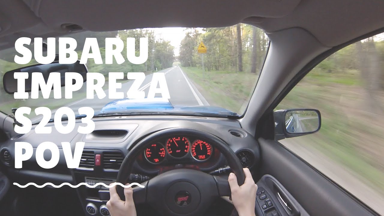 Subaru Impreza STI S203 POV RARE !