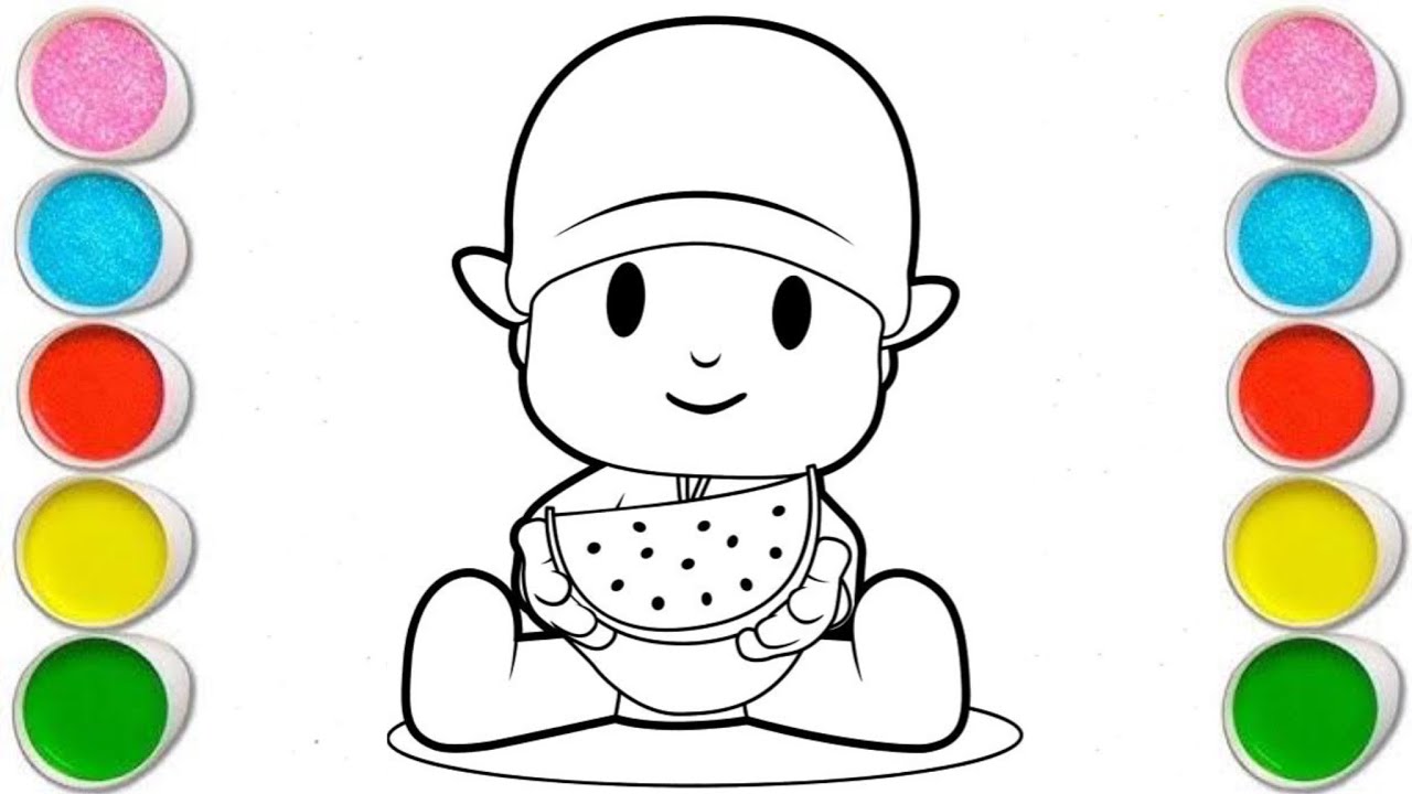 POCOYO Drawing, Painting & Coloring For Kids and Toddlers_ Easy Art