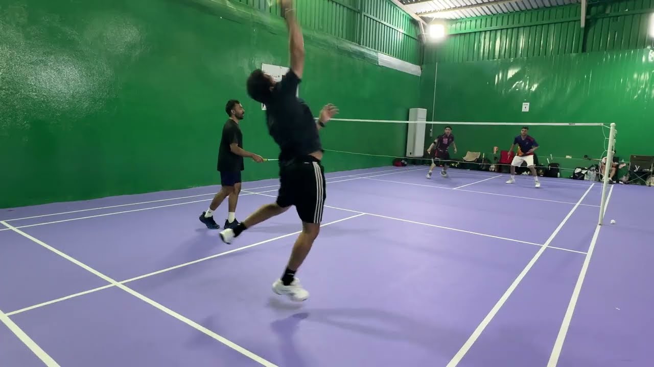 Coach Mithun / Shijin VS Coach Shahan / Cris Edd - CSTG - 18 February 2026 - Badminton Queuing Doha
