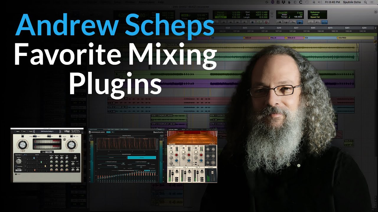 Puremix Mentors | Best Plugins | Andrew Scheps Bluecat Wet Dry Technique