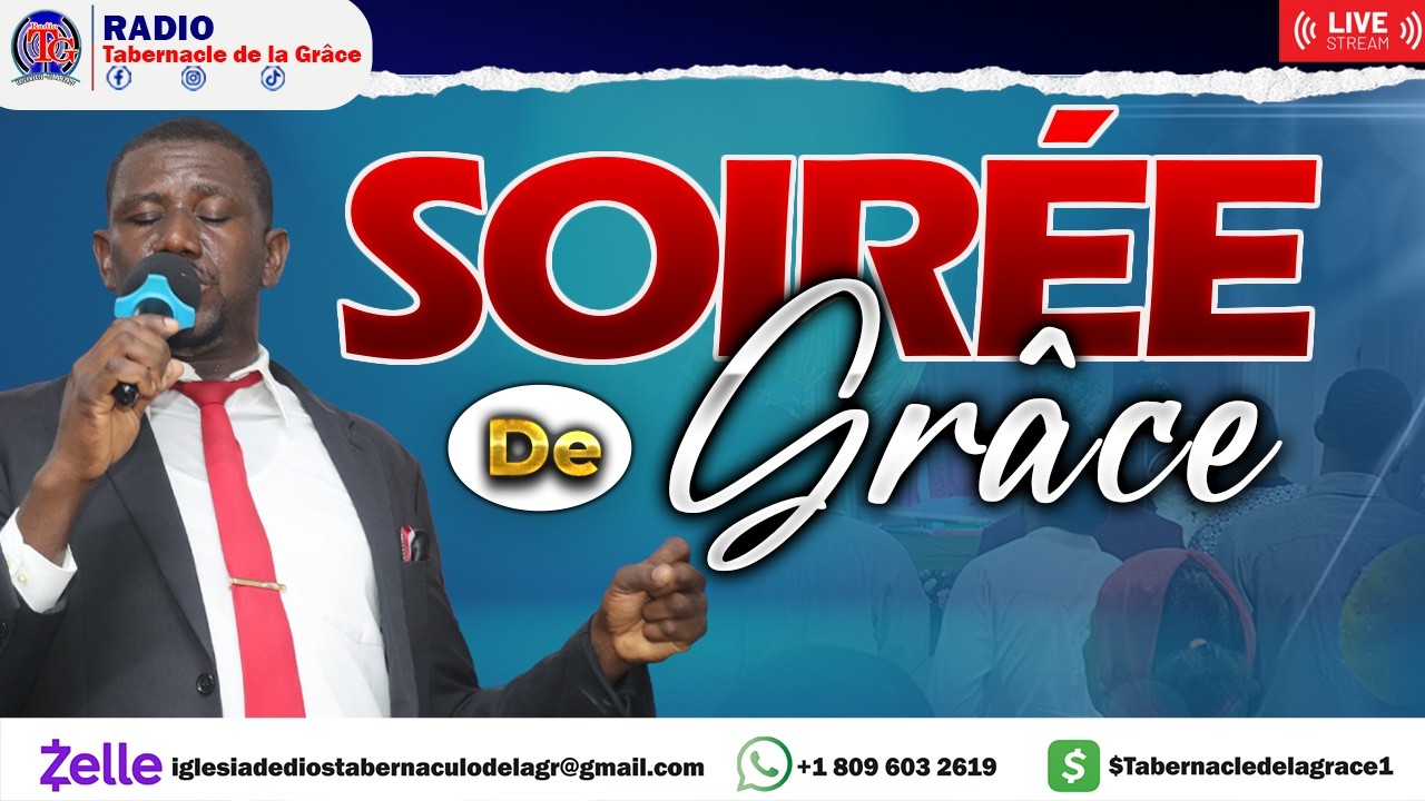 SOIREE DE RÉCUPÉRATION - @SourcedelaGrace - RADIO TABERNACLE DE LA GRACE 11 FEVRIER 2026