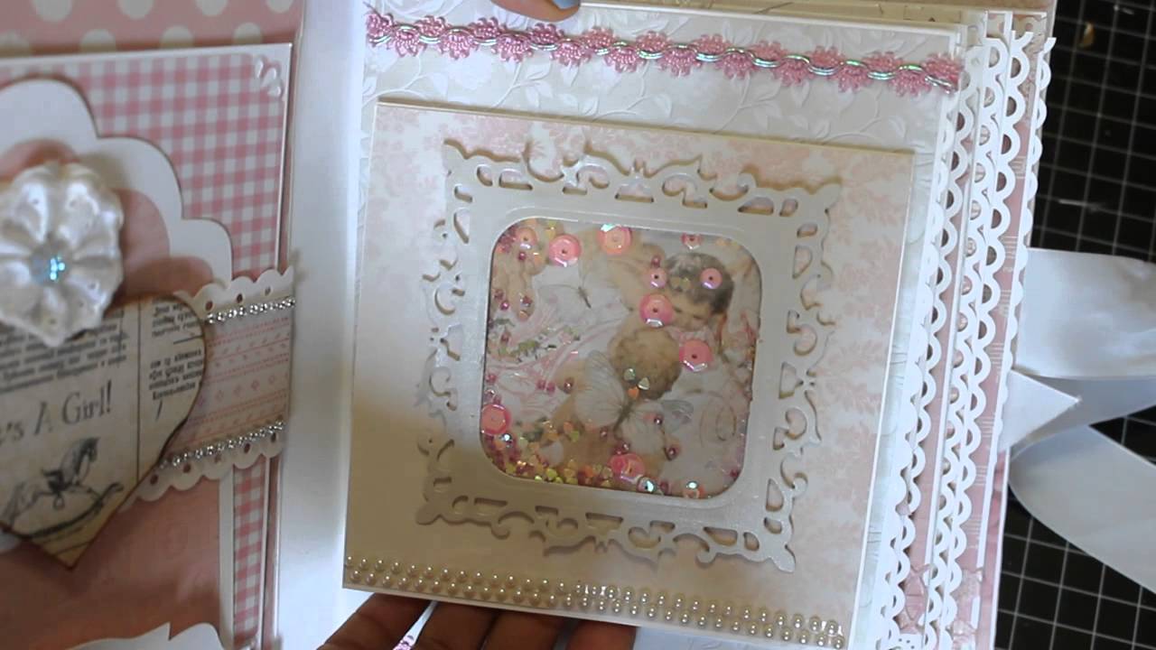 Baby Girl Album #2  Chipboard Mini Aug 2015 *SOLD*