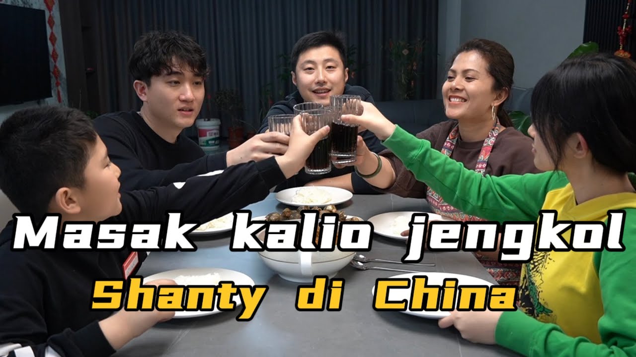 HABIS BERES TAMAN,LALU MASAKIN SUAMI CHINA KU KALIO JENGKOL,LIHAT MEREKA MAKAN SANGAT MENIKMATI