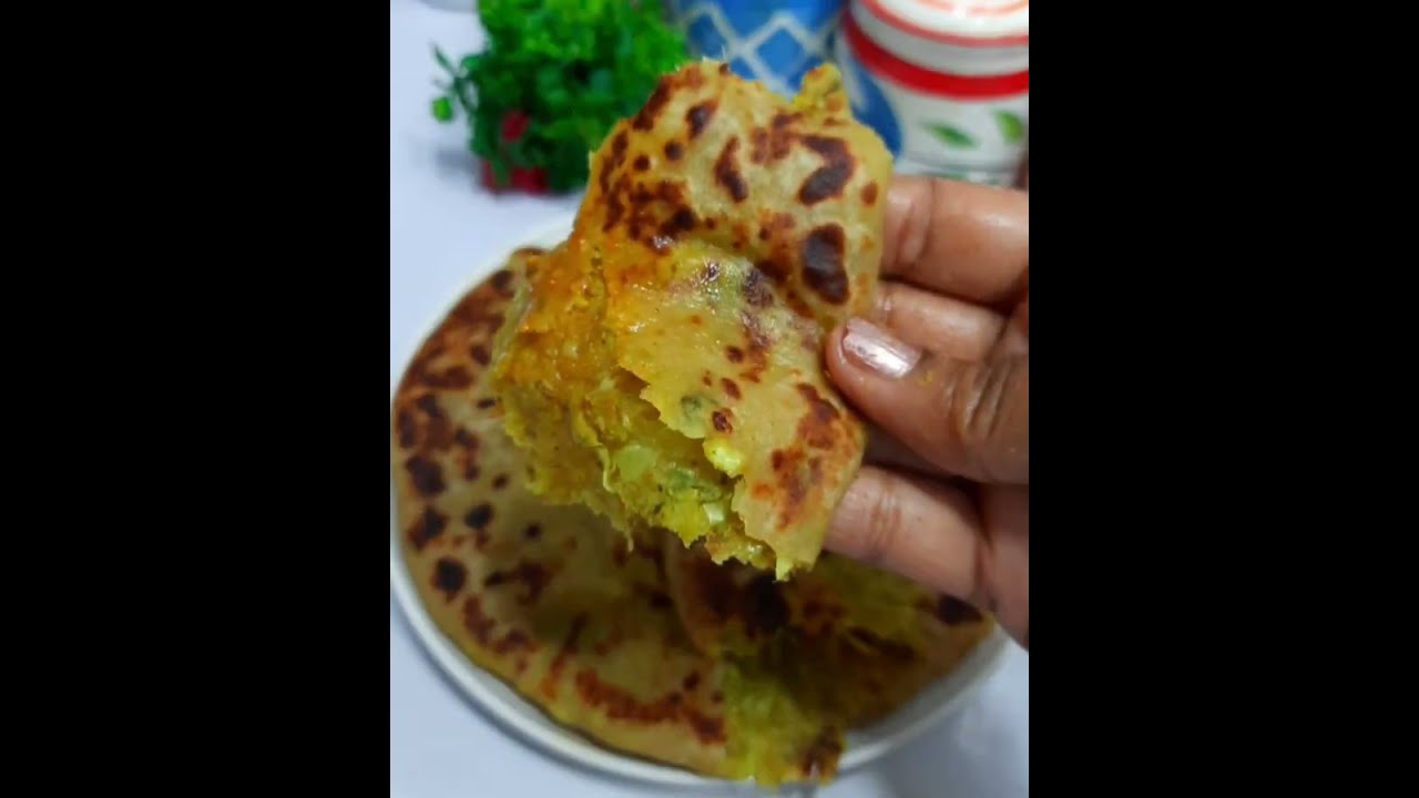 ऐवढा चविष्ट अणि लोण्यासारखा मऊसुद पराठा मी तरी पहिल्यांदाच खाल्याय | New Paratha recipe | breakfast