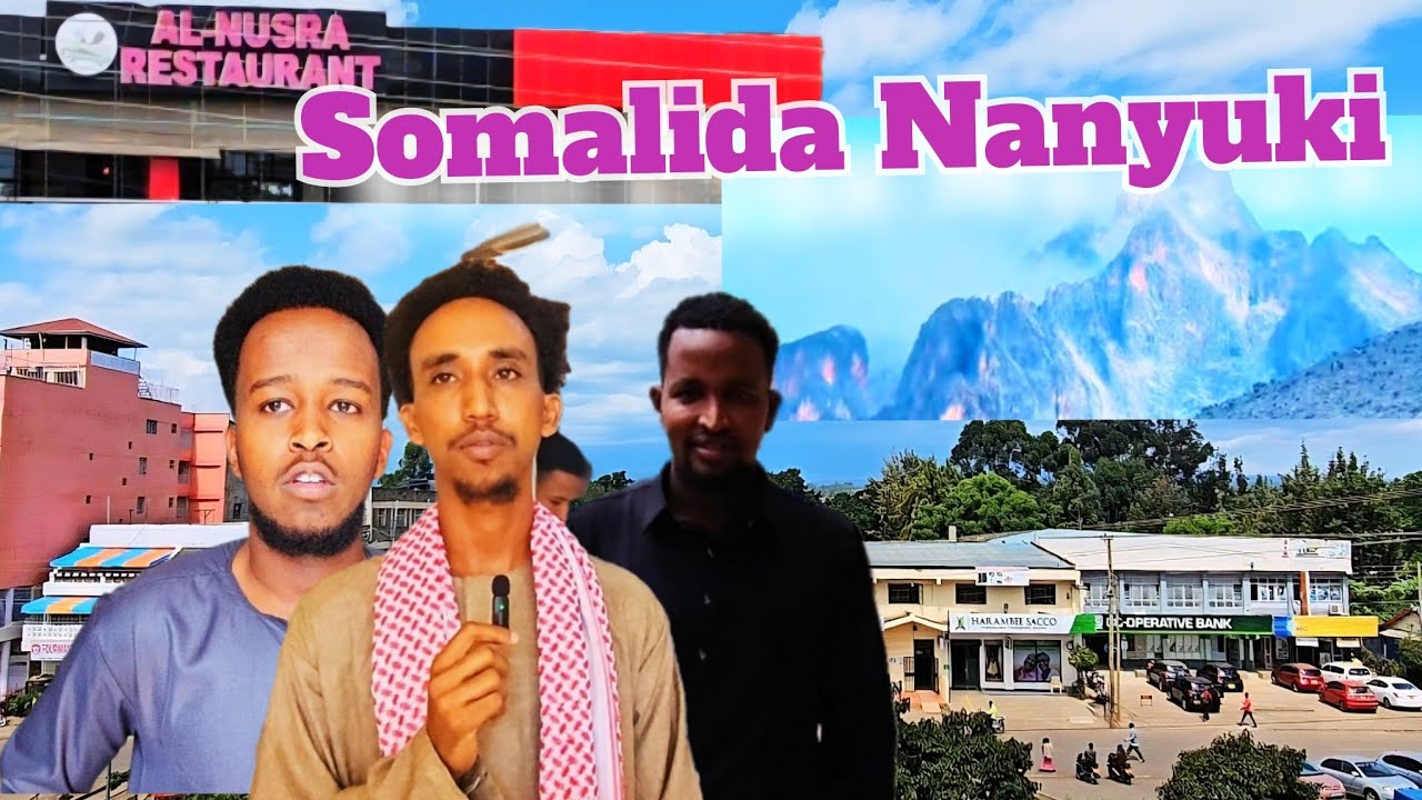 Somali ganacsiyo cajiib ah ka furay magaalada Nanyuki, halka ay ku taalo buurta Mount Kenya