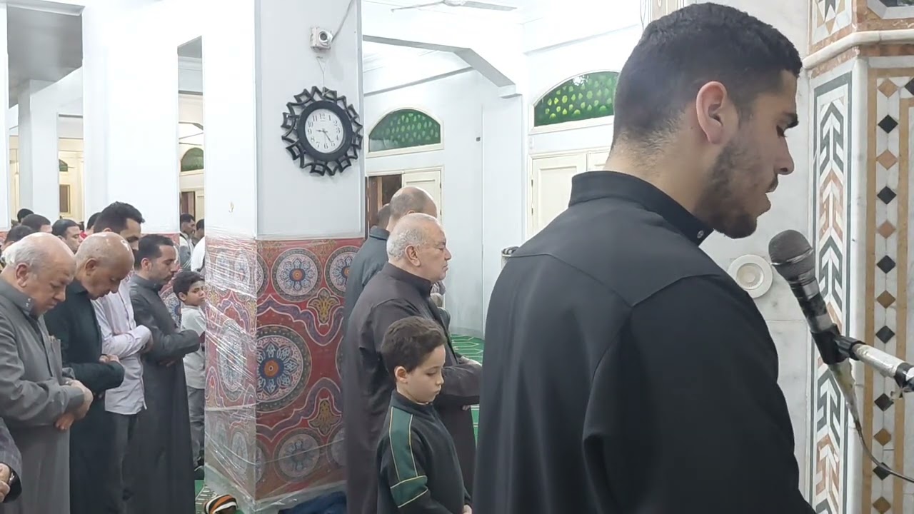 صلاه القيام مسجد القنطره ناحيه استاذ عبد الله محمد القصاص