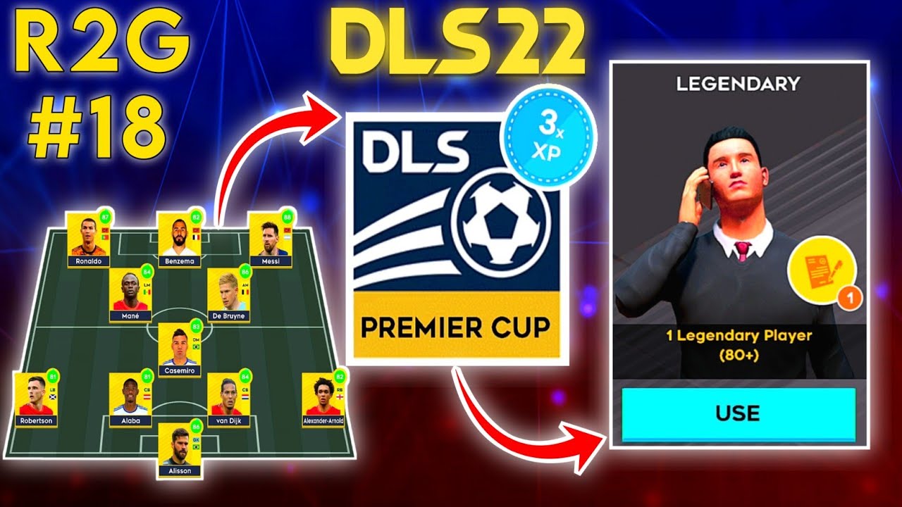 THE LEGENDARY SQUAD! | WINNING THE PREMIER CUP 🏆 | DLS 22 R2G [EP. 18]
