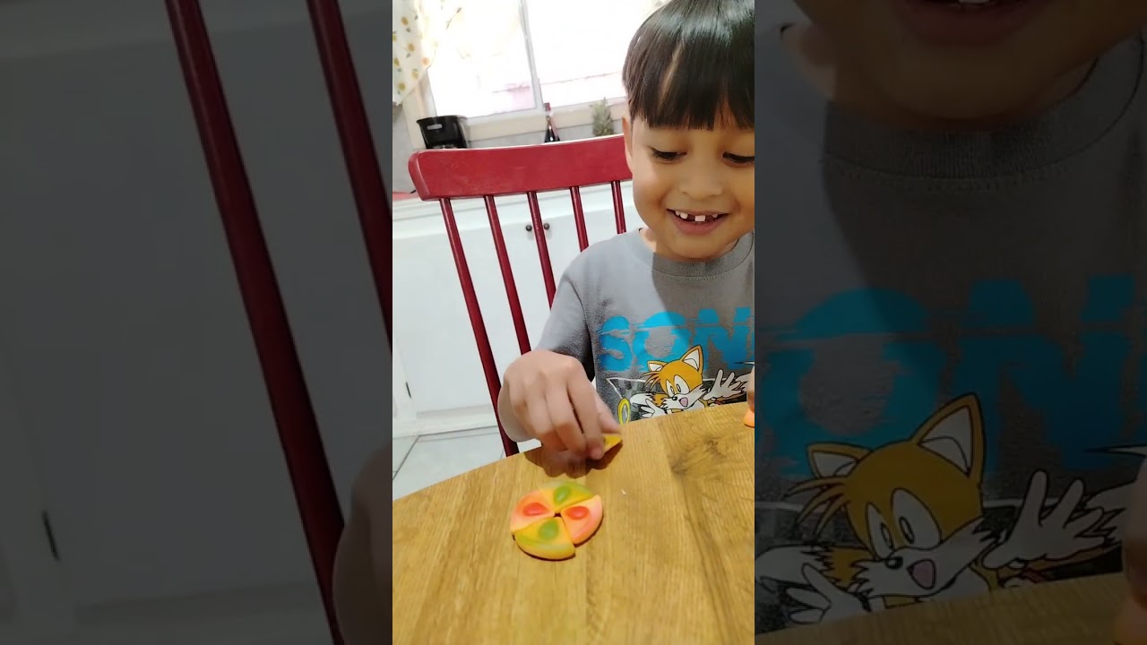 Gomita pizza #felicidad #niños #parati #snacks 