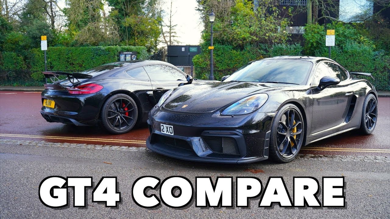 Сравнение Porsche Cayman GT4 | 981 против 718