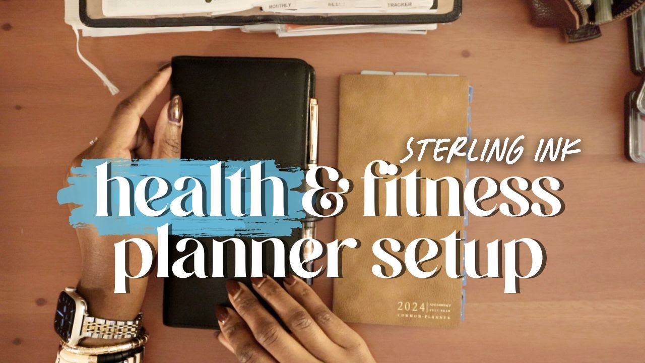 Health & Fitness Planner Setup | Prepping for 2025
