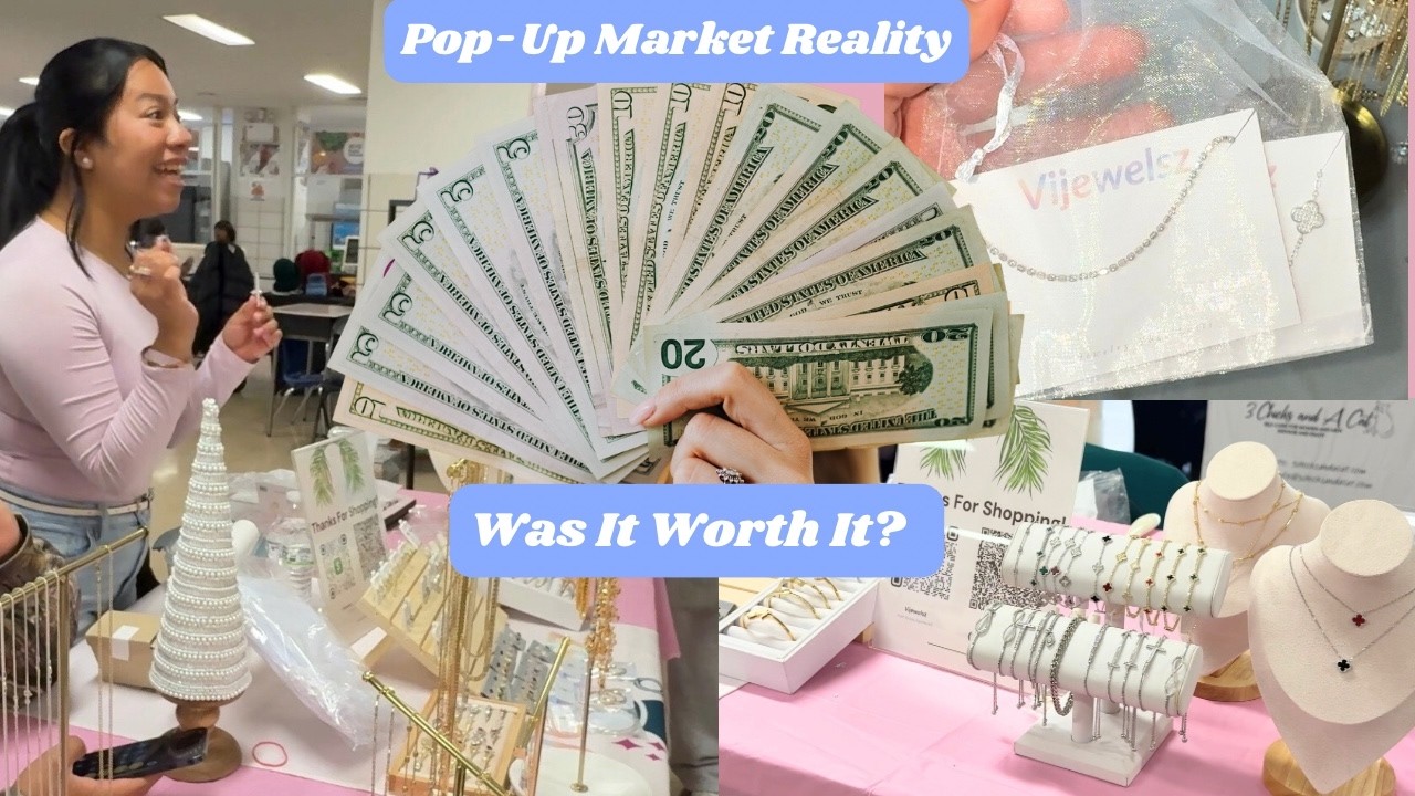 I Spent My Weekend Off Selling Jewelry at a Pop-Up Shop (Here’s What Happened)
