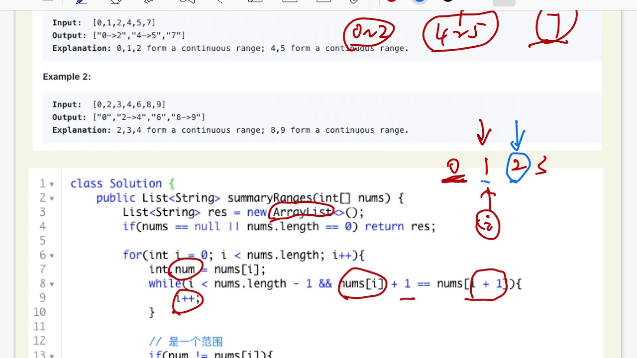 贾考博 LeetCode 228. Summary Ranges 连连看