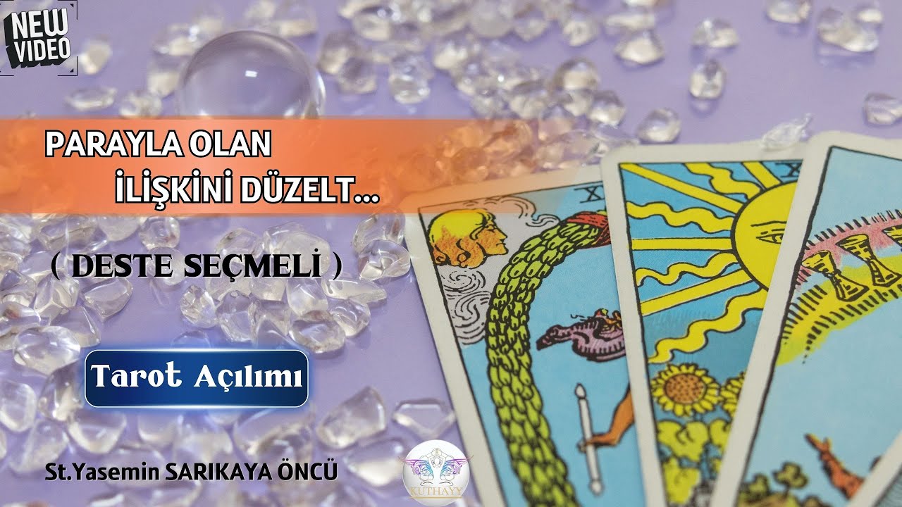 Neden Paran Yok? Parayla Olan Gizli İlişkini Düzelt & Akışı Başlat! | Deste Seçmeli Tarot Açılımı