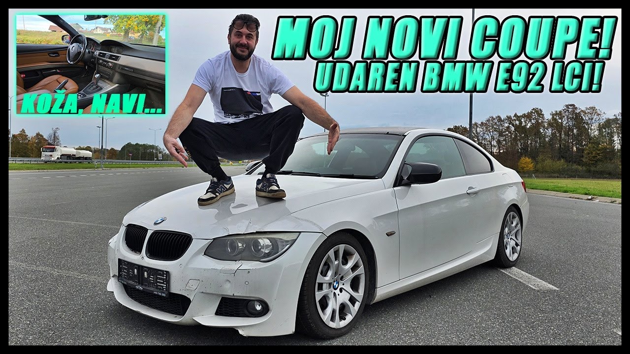 KUPIO SAM UDARENOG BMW-A! ZAPUŠTENI COUPE JEDVA STIGAO KUĆI!