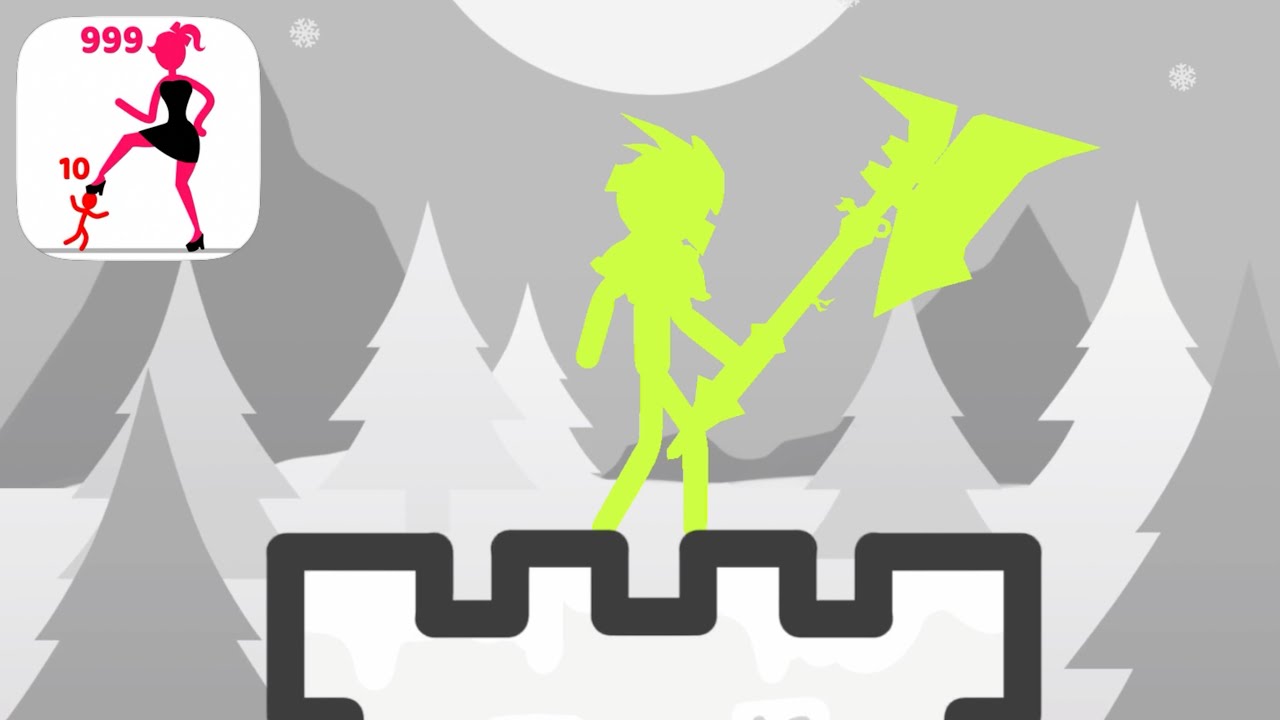 Stick Hero - Tower Defense - All Levels Gameplay Android, iOS