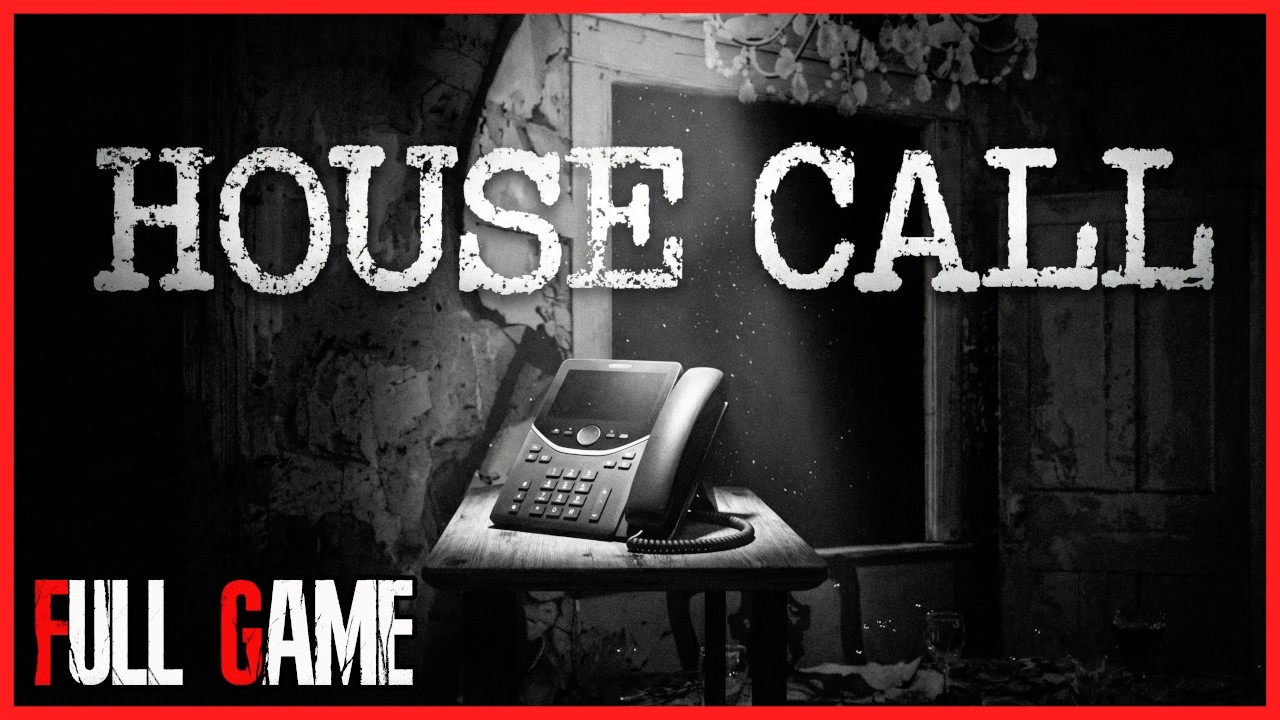HOUSE CALL &ndash; Full Game Walkthrough | No Commentary | Horror Game | 4K