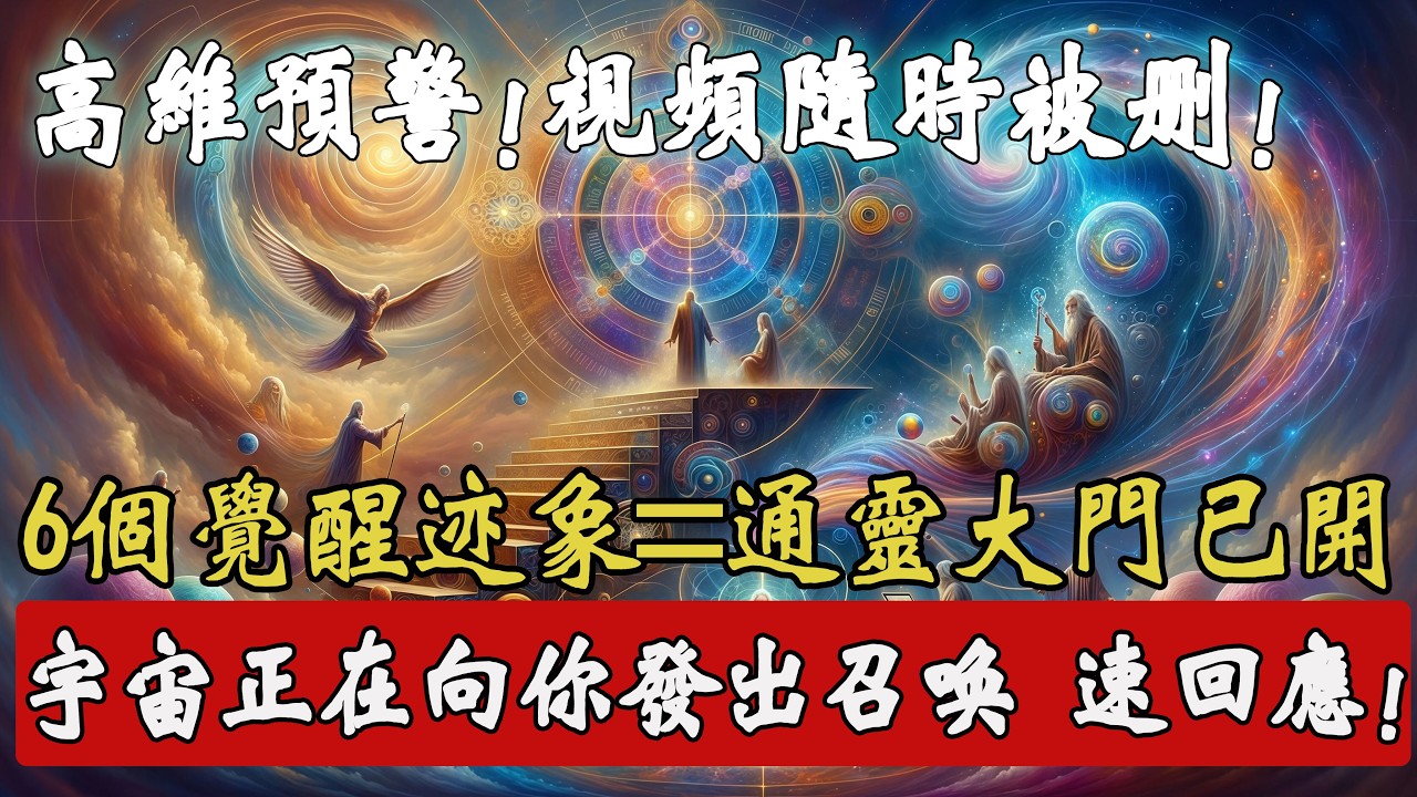 緊急！趁未刪除速看！宇宙正在呼喚你：2026年你的通靈能力已徹底覺醒，僅0.1%的靈性者才能接收到此召喚，天選之人速來對照！
