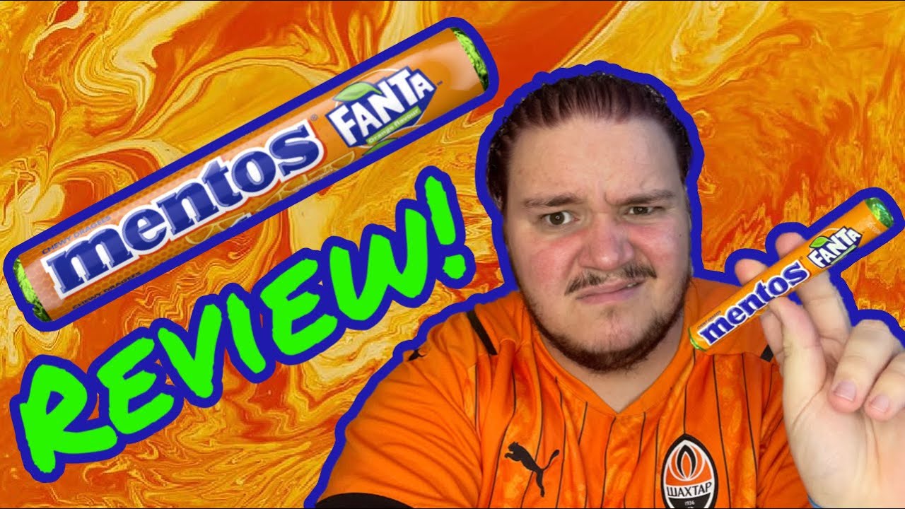 Fanta mentos review! Link tries every flavour of fanta!
