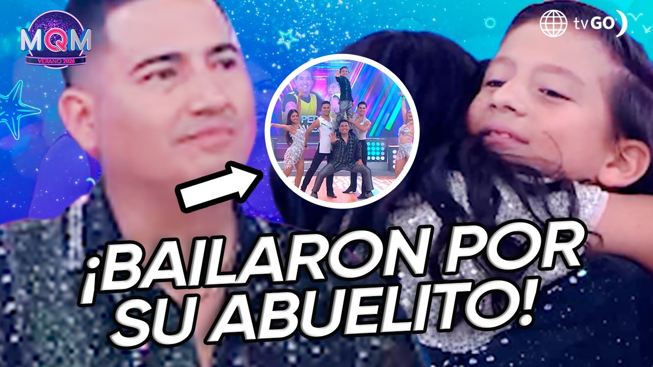 Mande Quien Mande: Pedro Loli y su hijo Alessio recordaron a su abuelito Pedro (HOY)