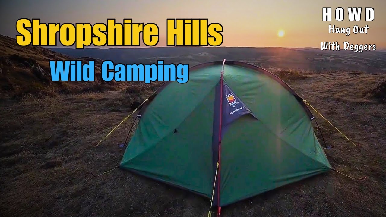 Summit Wild Camp - Shropshire Hills - Epic Sunset & Camp Chat - Helm 1 & Zpacks Plex solo Tents ⛺️
