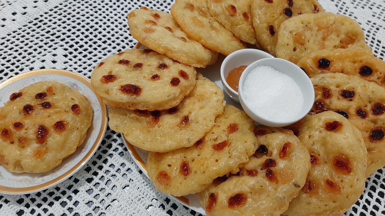 Recette Ftayer -  فطاير زمان بالزبيب