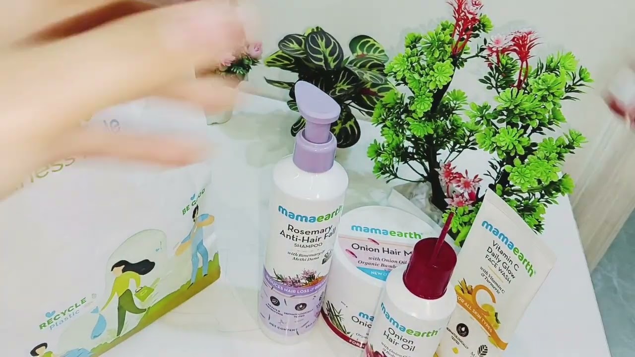 #mamaearthproduct honest review💯 natural products must buy ...🌿☘️#skincareproduct#haircareproduct