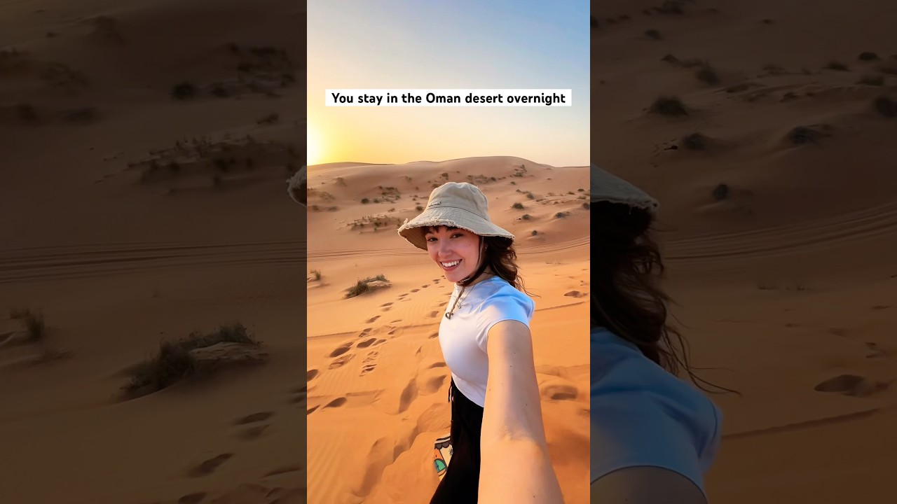 You HAVE to go here! 🏜️🌵🐪 #oman #desert #travel #shorts #shortsvideo #vlog #visitoman