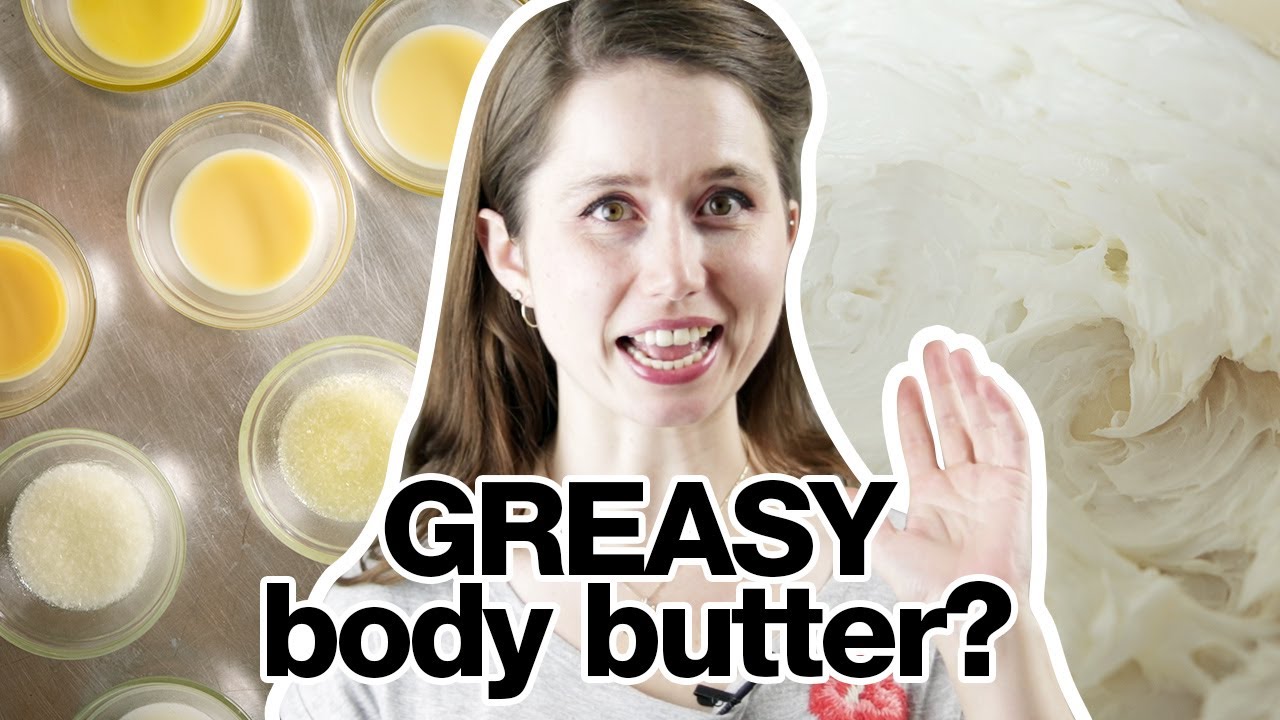 Why is my body butter greasy? | Fix greasy body butter | How to make non-greasy body butter