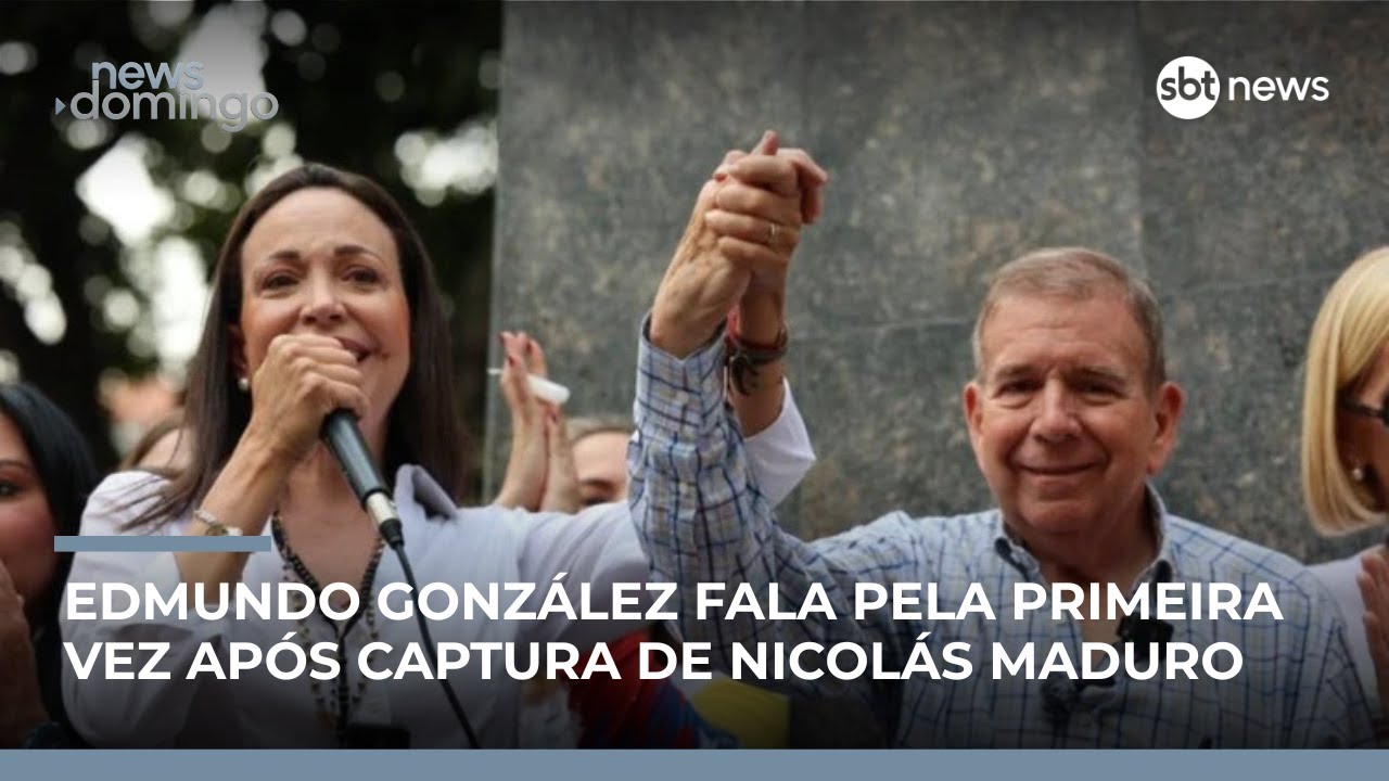 Edmundo González se pronuncia após captura de Maduro e faz apelo às Forças Armadas | #NewsDomingo