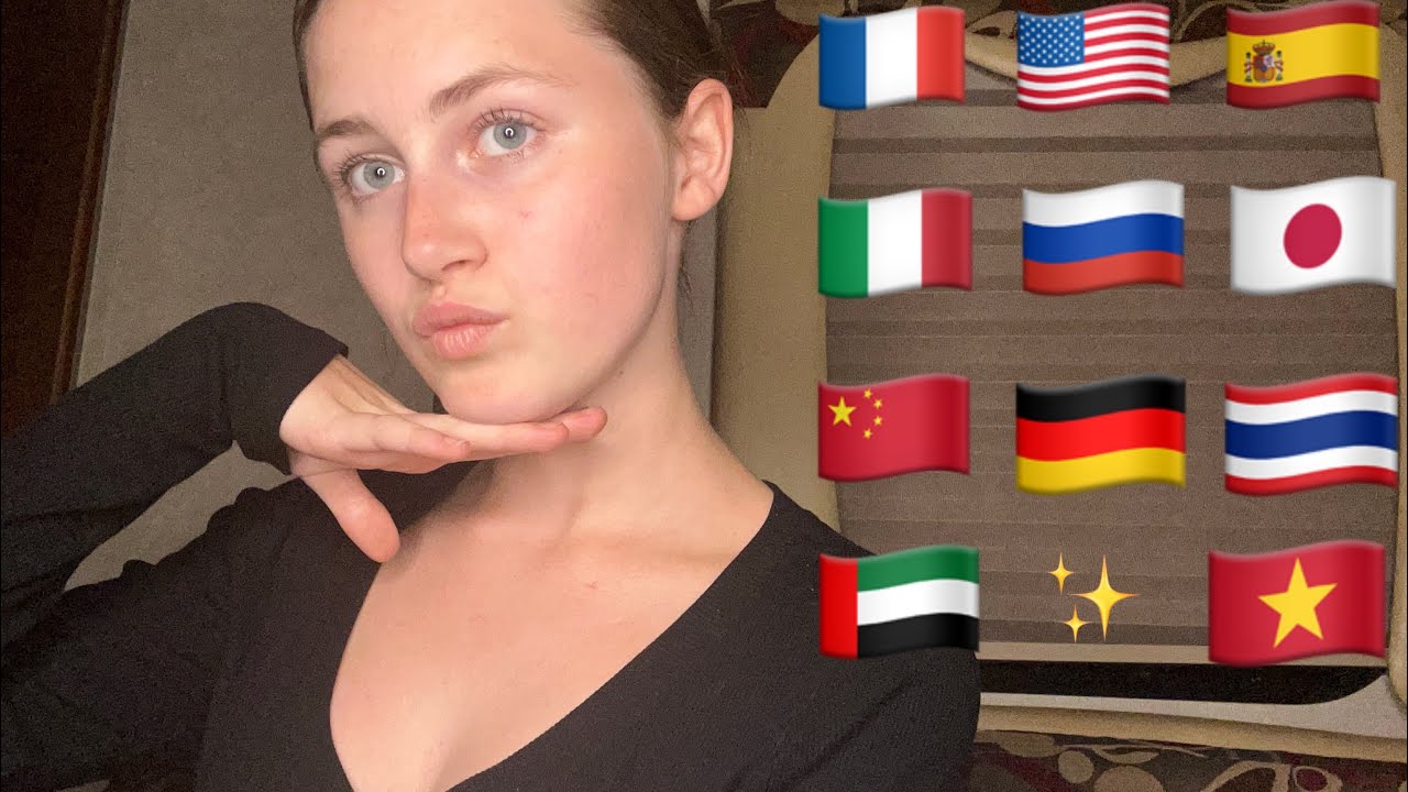 ASMR: “Bonjour” en 10 langues!✨