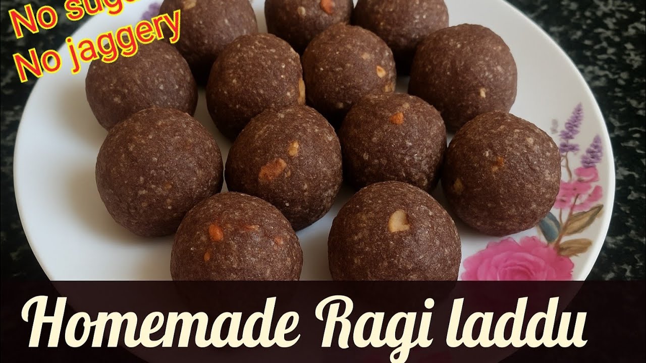 Домашние ладду из раги | Полезные и вкусные энергетические шарики из проса | Рецепт ладду без сахара
